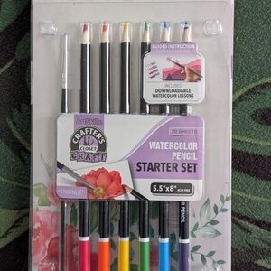 Crafter's Closet Watercolor Pencil Starter Set